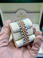 Elegant Rolex Datejust 31 model 178273 featuring a pristine white Roman dial, a harmonious blend of style and sophistication. The Jubilee bracelet adds a touch of luxury to this timeless timepiece. Perfect for any occasion. #Rolex #Datejust31 #LuxuryWatches