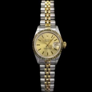 Ladies Rolex Datejust 26 champagne dial on jubilee bracelet